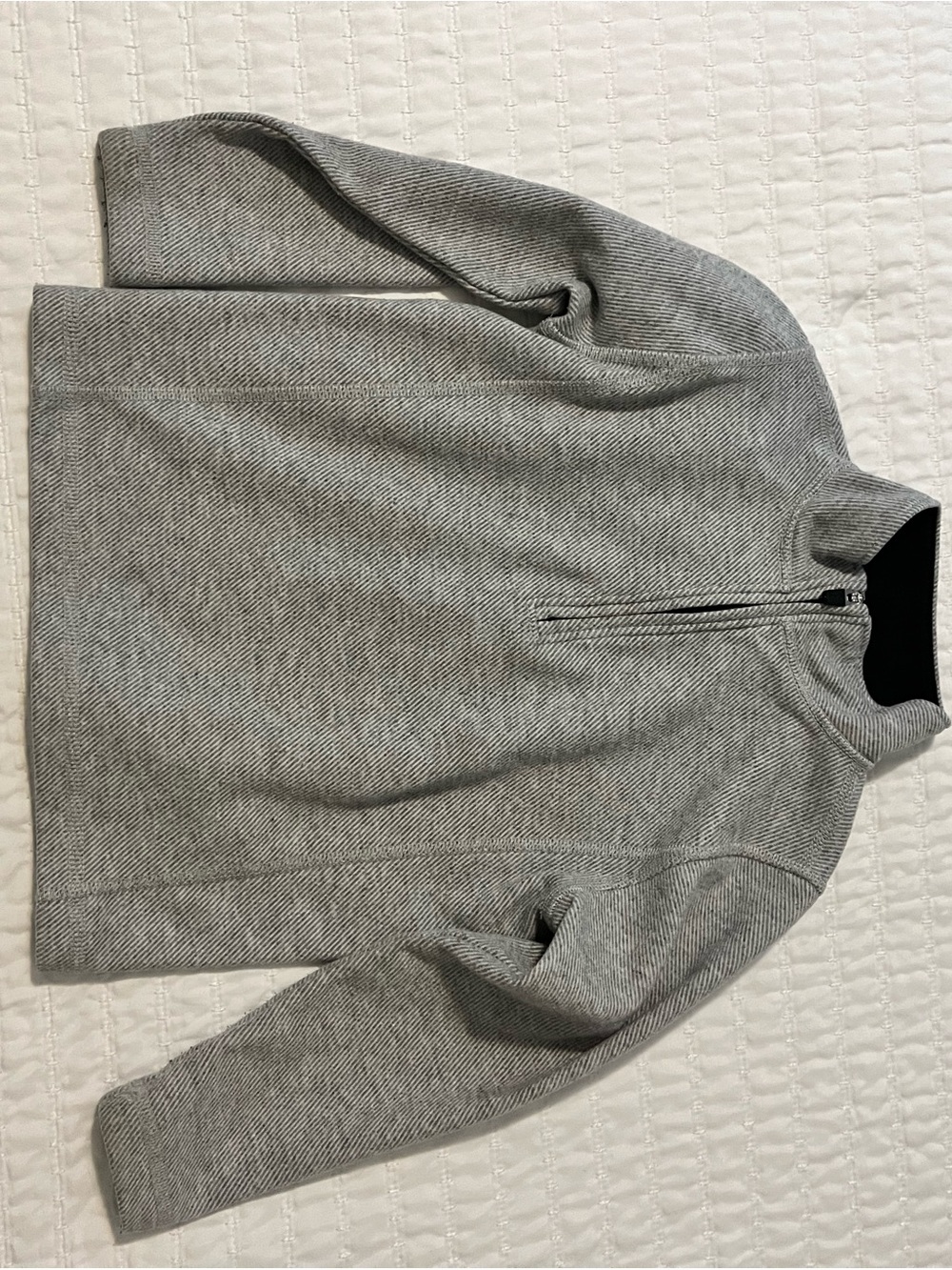 Crewcuts xxs 2T-3T Gray Half-Zip Sweater Pullover